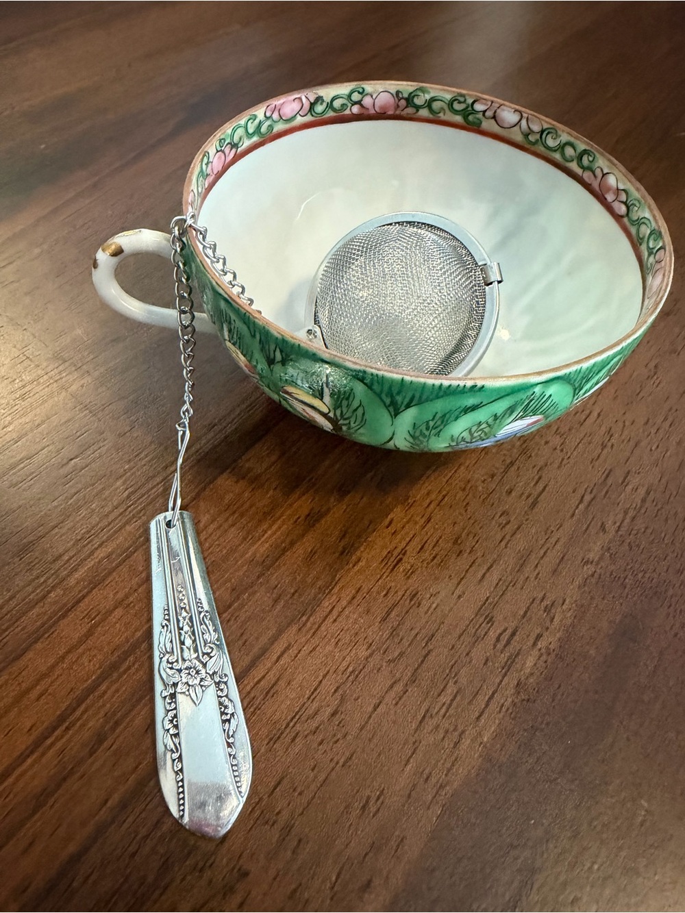 Upcycled Silverware Tea Infuser